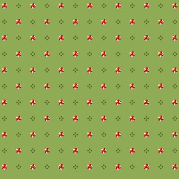 Peppermint & Pine R791912D-GREEN Peppermint by Lamb Farm Designs for Marcus Fabrics, Image
