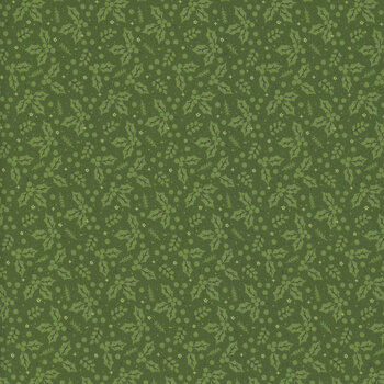 Peppermint & Pine R791914D-PINE Holly by Lamb Farm Designs for Marcus Fabrics