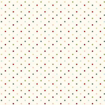Peppermint & Pine R791916D-MULTI Dots by Lamb Farm Designs for Marcus Fabrics, Image
