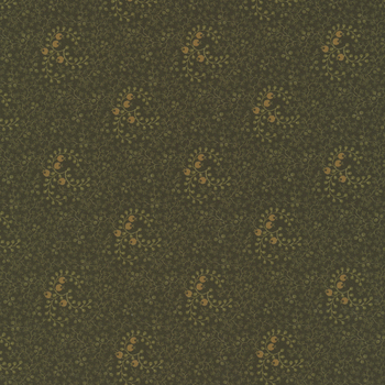 Pineberry Lane R172001D-GREEN Winterberry by Pam Buda for Marcus Fabrics
