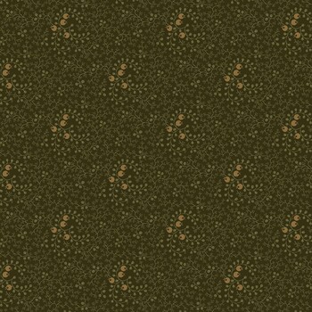 Pineberry Lane R172001D-GREEN Winterberry by Pam Buda for Marcus Fabrics, Image
