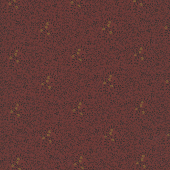 Pineberry Lane R172001D-RED Winterberry by Pam Buda for Marcus Fabrics