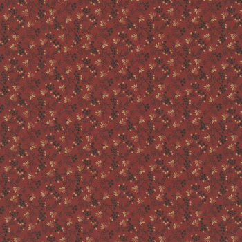 Pineberry Lane R172002D-RED Berrie & Greens by Pam Buda for Marcus Fabrics