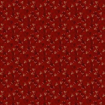 Pineberry Lane R172002D-RED Berrie & Greens by Pam Buda for Marcus Fabrics, Image