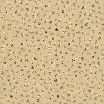 Pineberry Lane R172007D-CREAM Flakes by Pam Buda for Marcus Fabrics