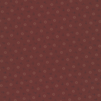 Pineberry Lane R172007D-RED Flakes by Pam Buda for Marcus Fabrics