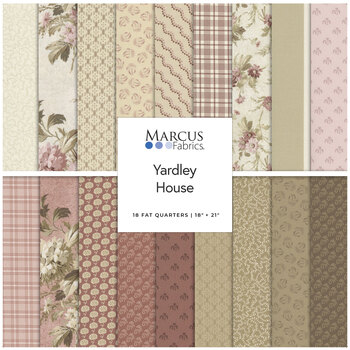 Yardley House  Fat Quarter Bundle by Dolores Smith for Marcus Fabrics