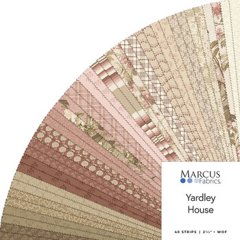 Yardley House  2-1/2" Strips by Timeworn Toolbox Designs for Marcus Fabrics, Image