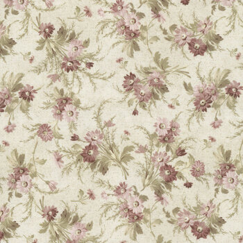 Yardley House R541955D-TAN Flowers by Timeworn Toolbox Designs for Marcus Fabrics