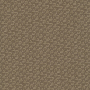 Yardley House R541957D-BROWN Feathery by Timeworn Toolbox Designs for Marcus Fabrics