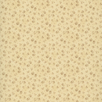 Black Sheep Cottons R171944D-CREAM Country Flowers by Pam Buda for Marcus Fabrics