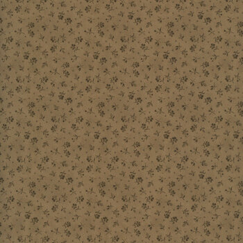 Black Sheep Cottons R171944D-SEPIA Country Flowers by Pam Buda for Marcus Fabrics