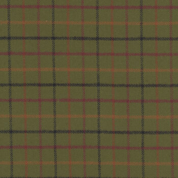 Primo Plaids Flannel: Rich & Rustic PP091975-OLIVE by Marcus Fabrics