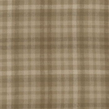 Primo Plaids Flannel: Soft & Subtle PP091967-TAN by Marcus Fabrics