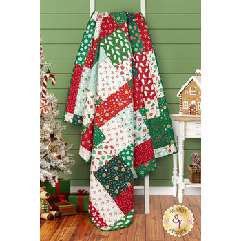  Turning Twenty Quilt Kit - Christmas Flannel, Image