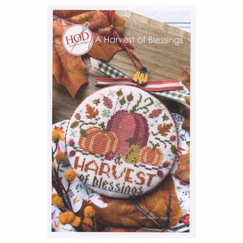 A Harvest of Blessings Cross Stitch Pattern, Image