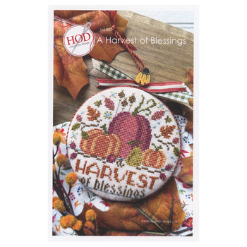 A Harvest Of Blessings Cross Stitch Pattern, Image