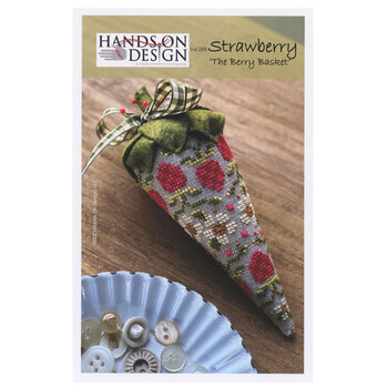 Strawberry - The Berry Basket Cross Stitch Pattern, Image