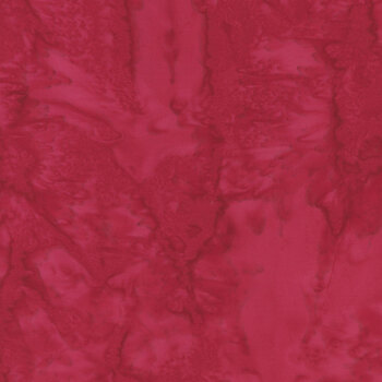 1895-292 Cardinal Watercolor Batik by Hoffman Fabrics, Image