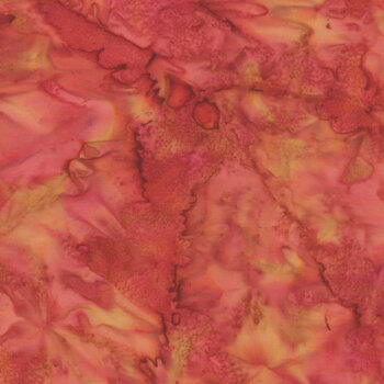 1895-381 Pomegranate Watercolor Batik by Hoffman Fabrics, Image