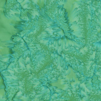 1895-710 Shamrock Watercolor Batik by Hoffman Fabrics, Image