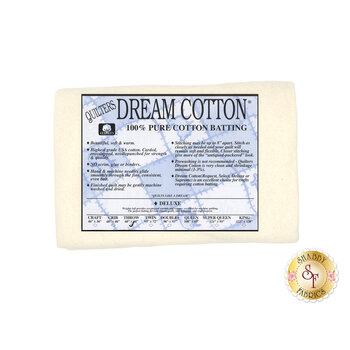 Natural Dream Cotton Deluxe - Weighty Loft - Throw Quilt Batting N6TH by Quilters Dream Batting, Image