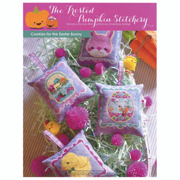 Cookies For The Easter Bunny Ornaments Cross Stitch Pattern, Image