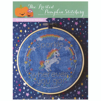 Sparkle Wherever You Go! Cross Stitch Pattern, Image