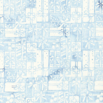 Frosted Wishes 122512510 Blue Sky by Jerry Khiev for Island Batik, Image