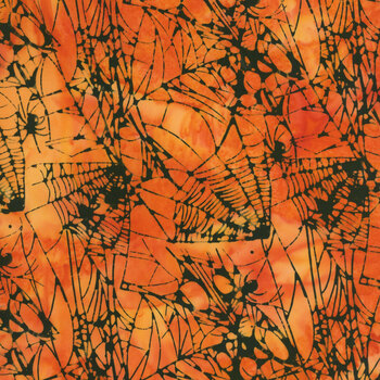 Boo Bash 122551266 Orange Tiger by Jerry Khiev for Island Batik, Image