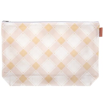 Burlap Mad For Plaid Project Bag, Image