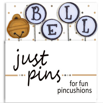 Just Pins - Jingle Bell - 5pc, Image