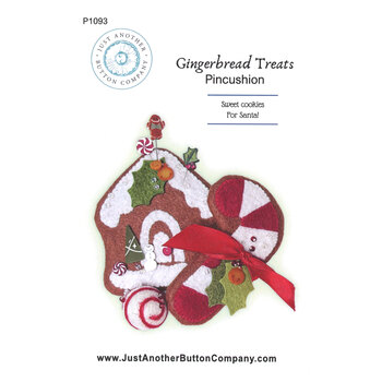 Gingerbread Treats Pincushion Pattern, Image
