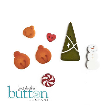 Gingerbread Treats Pincushion Button Pack, Image