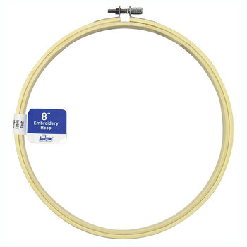 Janlynn Bamboo Embroidery Hoop - 8", Image
