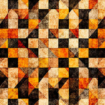 A Haunting We Will Go 108" Wide 31950-O108 Burnt Orange by Morris Creative Group for Quilting Treasures Fabrics, Image