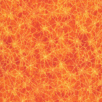 Witchypoo 31941-O Orange by Morris Creative Group for QT Fabrics