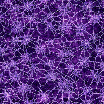 Witchypoo 31941-V Purple by Morris Creative Group for Quilting Treasures Fabrics, Image