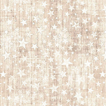 American Country 31997-E Taupe by Morris Creative Group for Quilting Treasures Fabrics, Image