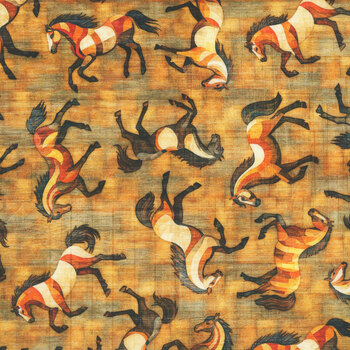Canyonlands 32016-A Brown by Morris Creative Group for QT Fabrics