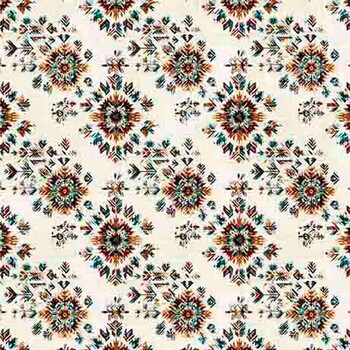 Canyonlands 32019-E Cream by Morris Creative Group for Quilting Treasures Fabrics, Image