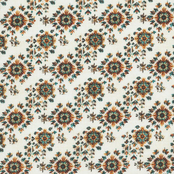 Canyonlands 32019-E Cream by Morris Creative Group for QT Fabrics