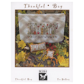 Thankful Bag Cross Stitch Pattern, Image