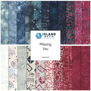Missing You  Yardage by Lizard Creek Quilting for Island Batik, Image