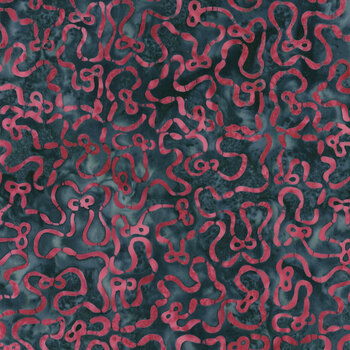 Missing You 522502585 Blue Navy by Lizard Creek Quilting for Island Batik, Image