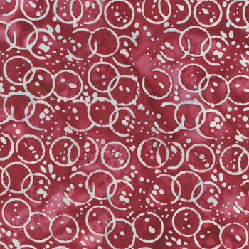 Missing You 522504384 Red Mulberry by Lizard Creek Quilting for Island Batik, Image