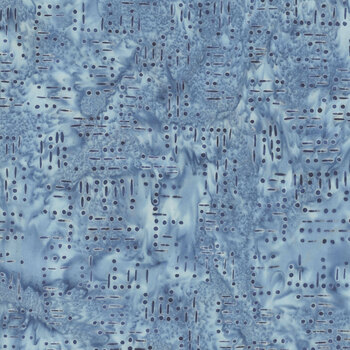 Missing You 522505520 Powder Blue by Lizard Creek Quilting for Island Batik, Image