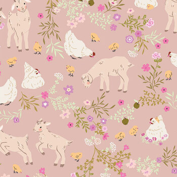 Primrose & Parsley PR26845 Rose by Michal Marko for Poppie Cotton, Image