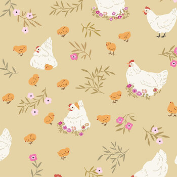 Primrose & Parsley PR26839 Sage by Michal Marko for Poppie Cotton, Image