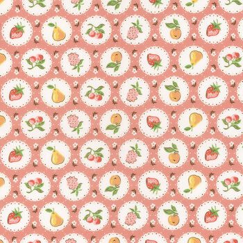 Homegrown Preserves HG26811 Red by Sheri McCulley for Poppie Cotton, Image